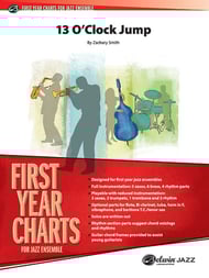 cover 13 O'Clock Jump Jazz Ensemble sheet music cover